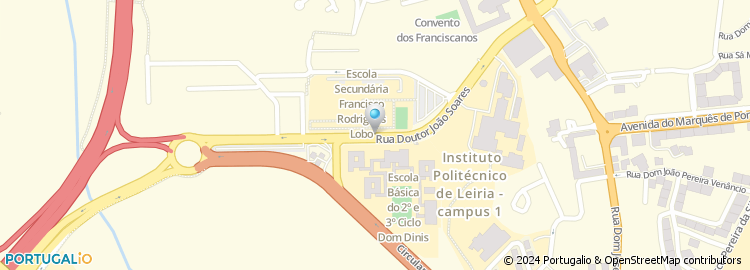 Mapa de Rua Doutor João Soares