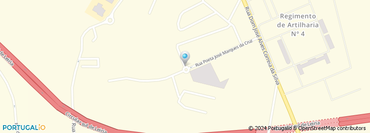 Mapa de Rua Poeta José Marques da Cruz
