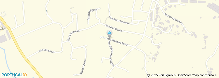 Mapa de Rua Viana da Mota