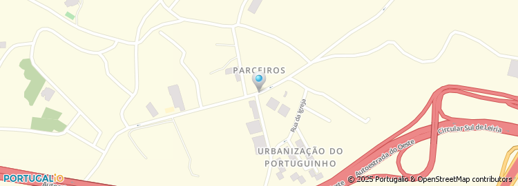 Mapa de Travessa dos Parceiros