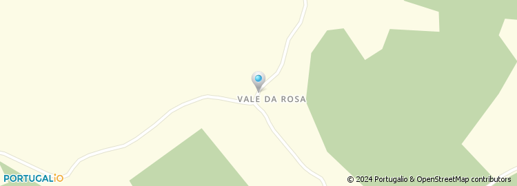 Mapa de Vale da Rosa