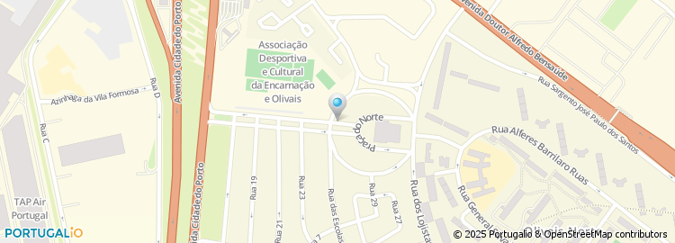 Mapa de Leitaria Estrela da Encarnação, Lda