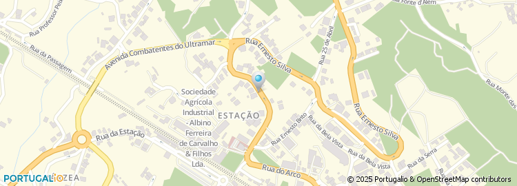 Mapa de Leocagil - Café, Restaurante Lda
