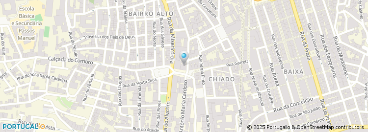 Mapa de Lgda - Lisbon Gallery-Design & Architecture, Lda