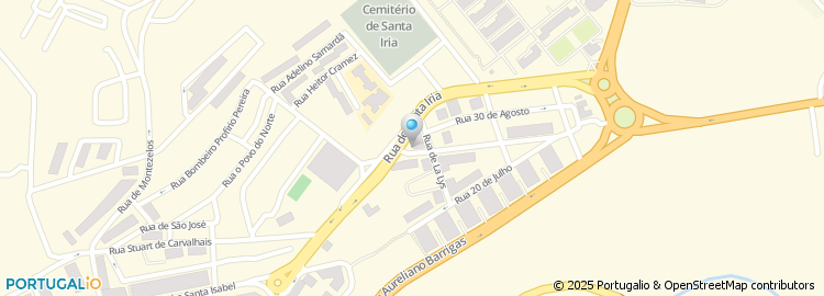 Mapa de Liberty Seguros, Vila Real