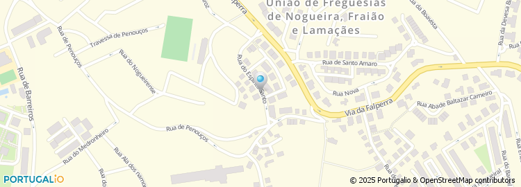 Mapa de Liça Pinto - Serviços Médicos, Lda