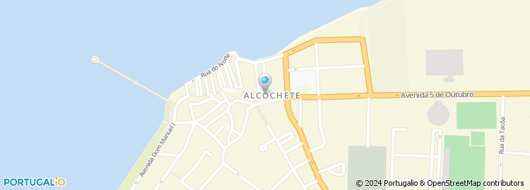 Mapa de Lidl, Alcochete