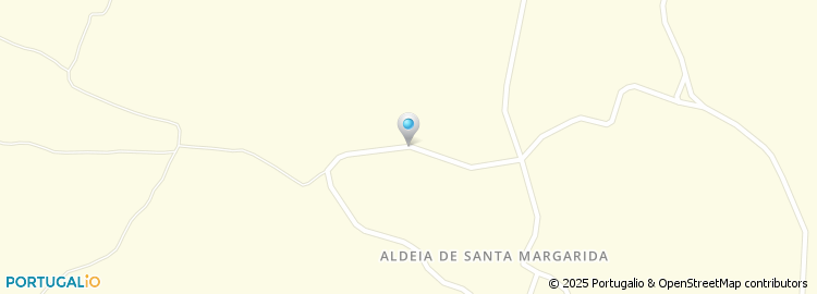 Mapa de Liga dos Amigos da Aldeia de Santa Margarida