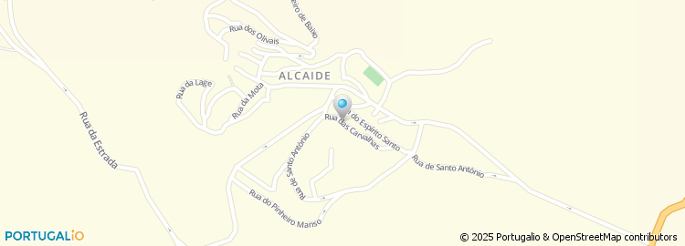 Mapa de Liga dos Amigos do Alcaide