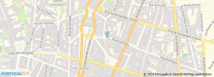 Mapa de Liliana Pontes, Advogada - Porto