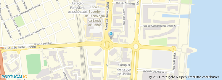 Mapa de Liliana Pontes, Advogada - Parque das Nações, Lisboa