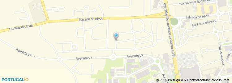 Mapa de Lions Clube de Lagoa