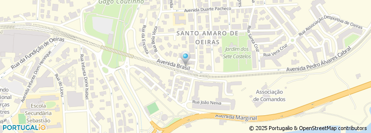 Mapa de Lips - Instituto de Estetica, Lda