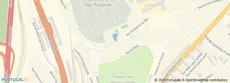Mapa de Lisandro Santos - Transportes, Lda