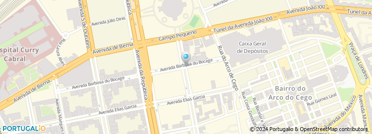 Mapa de Avenida Barbosa Du Bocage