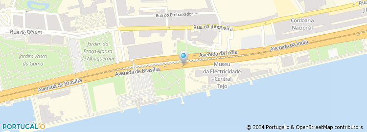 Mapa de Avenida Brasília