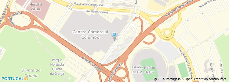 Mapa de Avenida do Colégio Militar