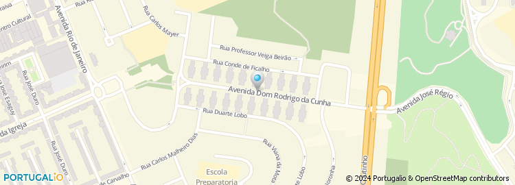 Mapa de Avenida Dom Rodrigo da Cunha
