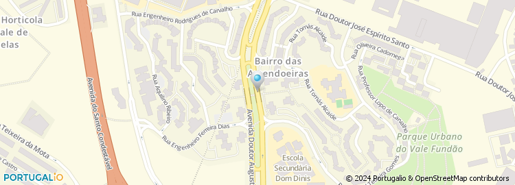 Mapa de Avenida Doutor Augusto de Castro