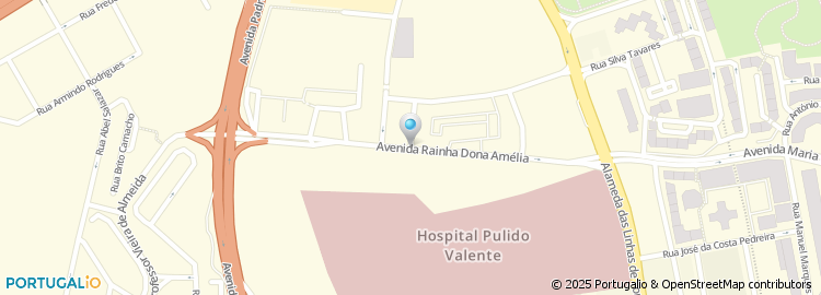 Mapa de Avenida Rainha Dona Amélia