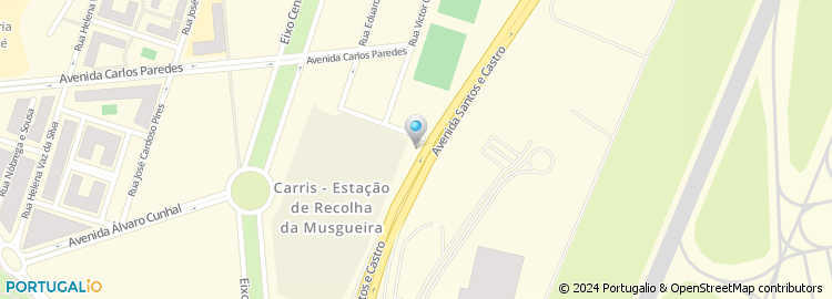 Mapa de Avenida Santos e Castro