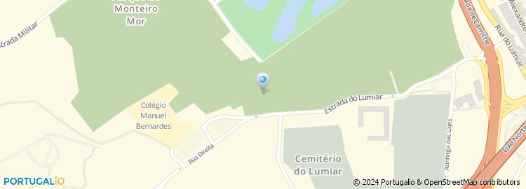 Mapa de Azinhaga do Porto