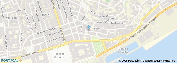 Mapa de Beco Arco Escuro