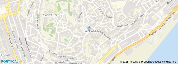 Mapa de Beco de Santa Helena