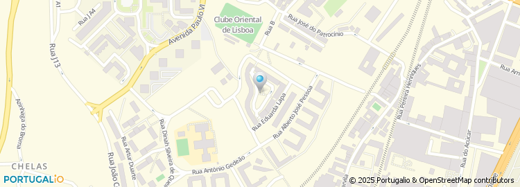 Mapa de Largo Artur Bual