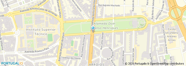 Mapa de Largo do Mitelo