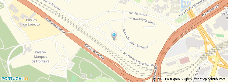 Mapa de Largo Madalena Perdigão