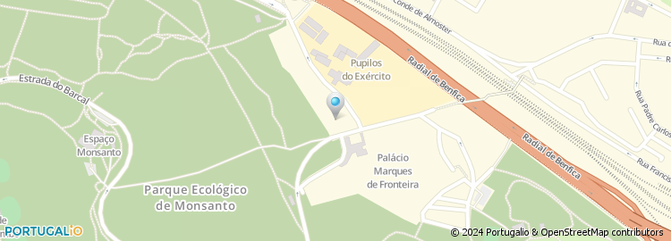 Mapa de Largo São Domingos de Benfica