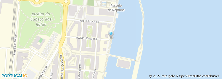 Mapa de Passeio de Neptuno