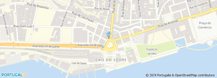 Mapa de Praça Duque da Terceira