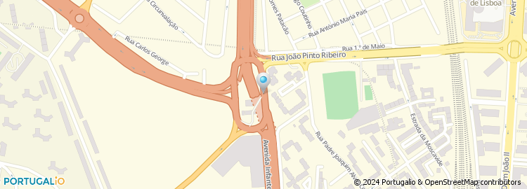 Mapa de Praça José Queirós