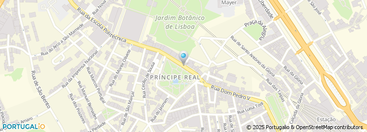 Mapa de Praça Príncipe Real