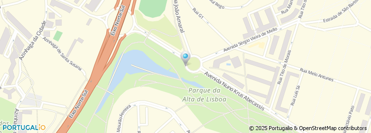 Mapa de Praça Sul