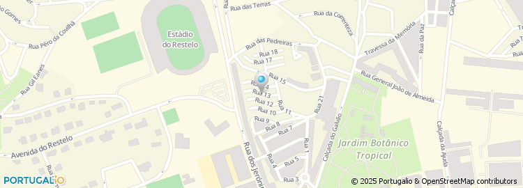 Mapa de Rua 13