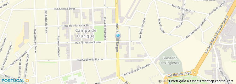 Mapa de Rua Almeida e Sousa