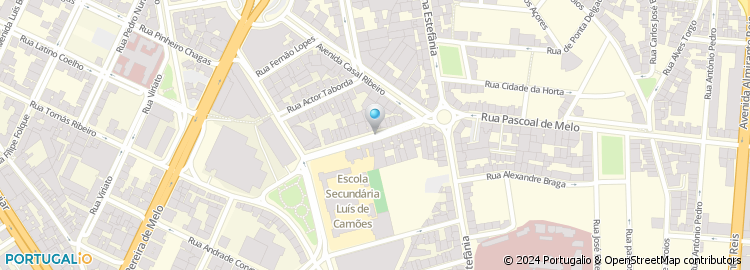 Mapa de Rua Almirante Barroso