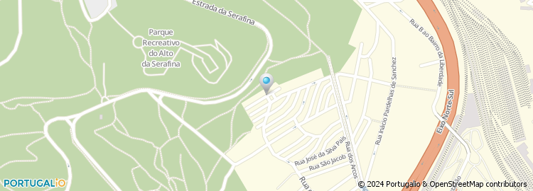 Mapa de Rua André de Melo e Castro