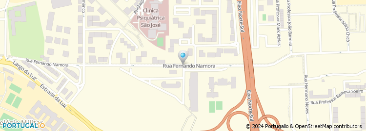 Mapa de Rua António Quadros
