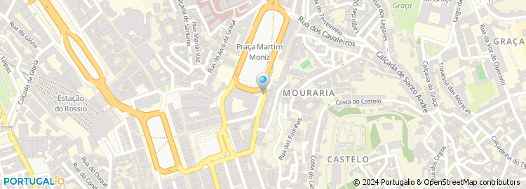 Mapa de Rua Arco Marquês do Alegrete