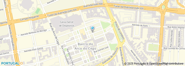 Mapa de Rua Arnaldo Gama