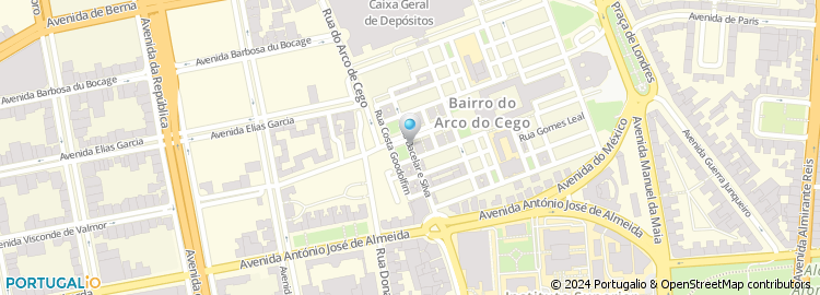 Mapa de Rua Bacelar e Silva