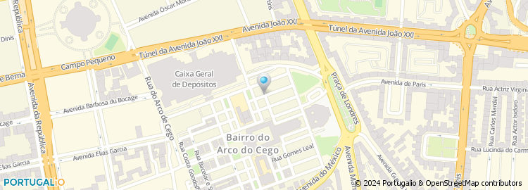 Mapa de Rua Barbosa Cólen
