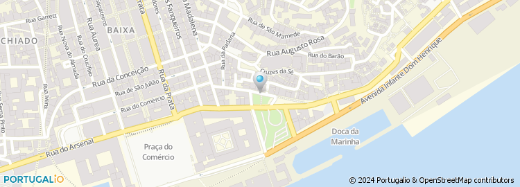 Mapa de Rua Barros Queirós