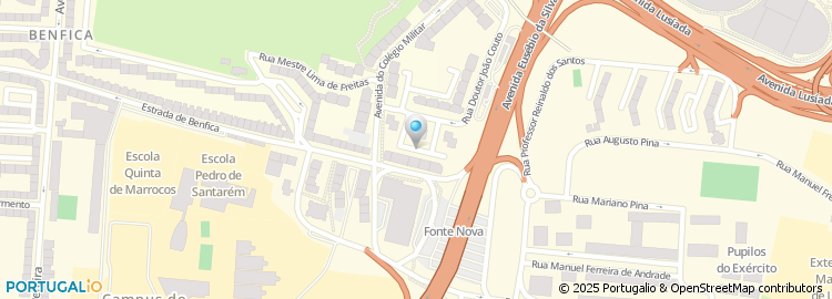 Mapa de Rua Barroso Lopes
