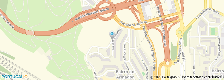 Mapa de Rua Bento Gonçalves