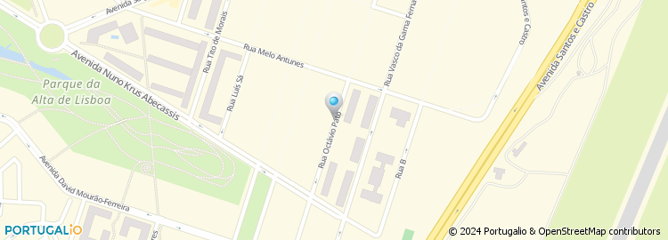 Mapa de Rua Blasco Hugo Fernandes